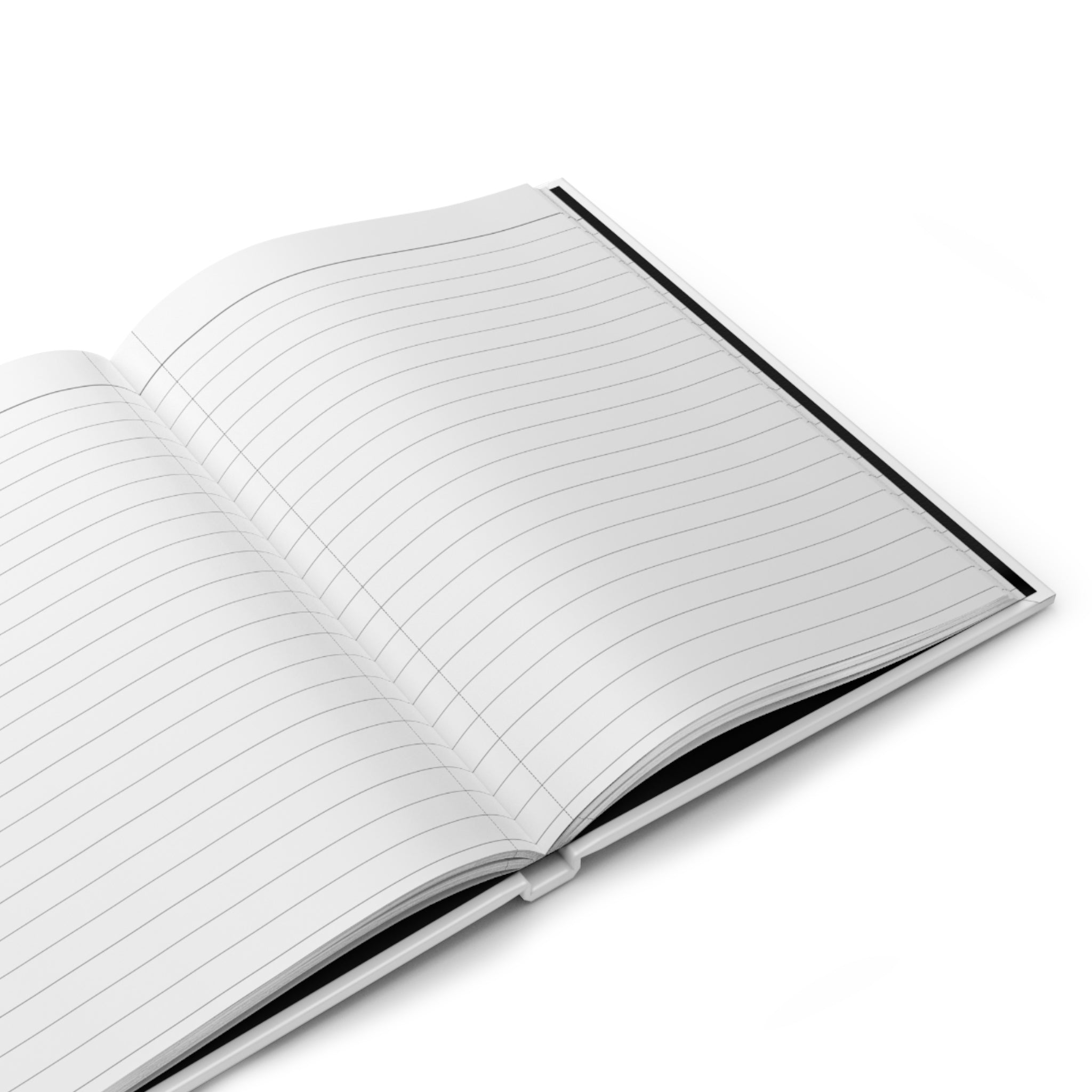 Choose Your Chapter Hardcover Journal — Fiction Over Reality Notebook