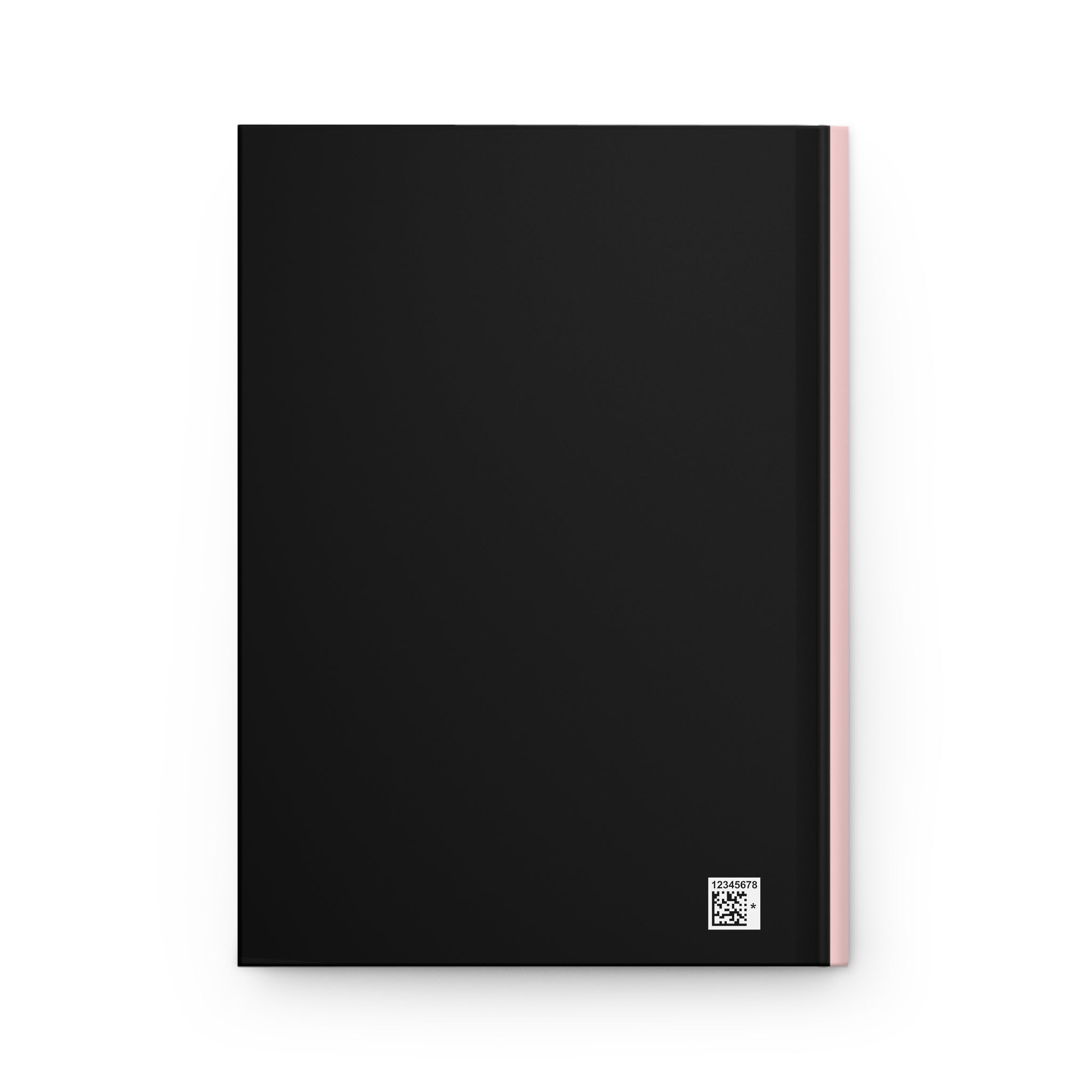 Do Not Disturb I'm Overthinking Hardcover Journal — Matte Black Notebook for Anxiety, Self-Reflection & Gift