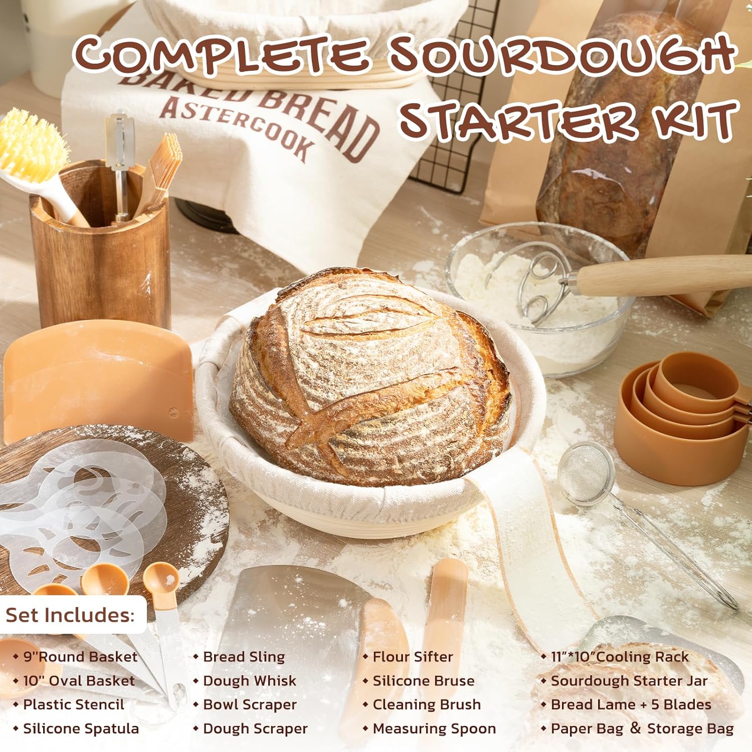Artisan Sourdough Starter Baking Kit