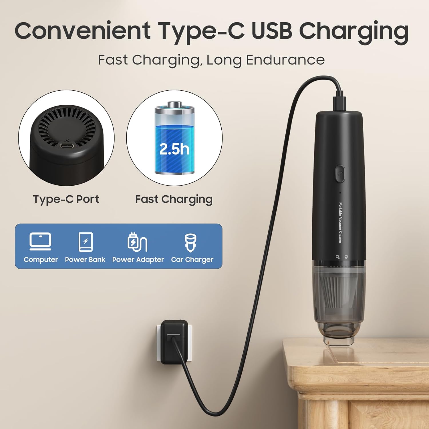 CleanMate Handheld Vacuum