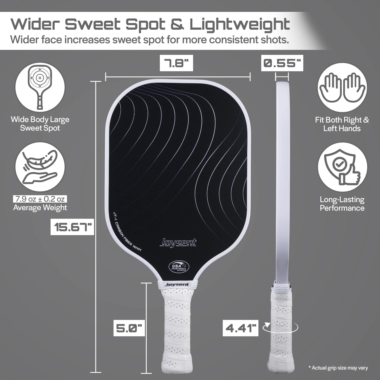 Joysent Carbon Fiber Pickleball Paddle