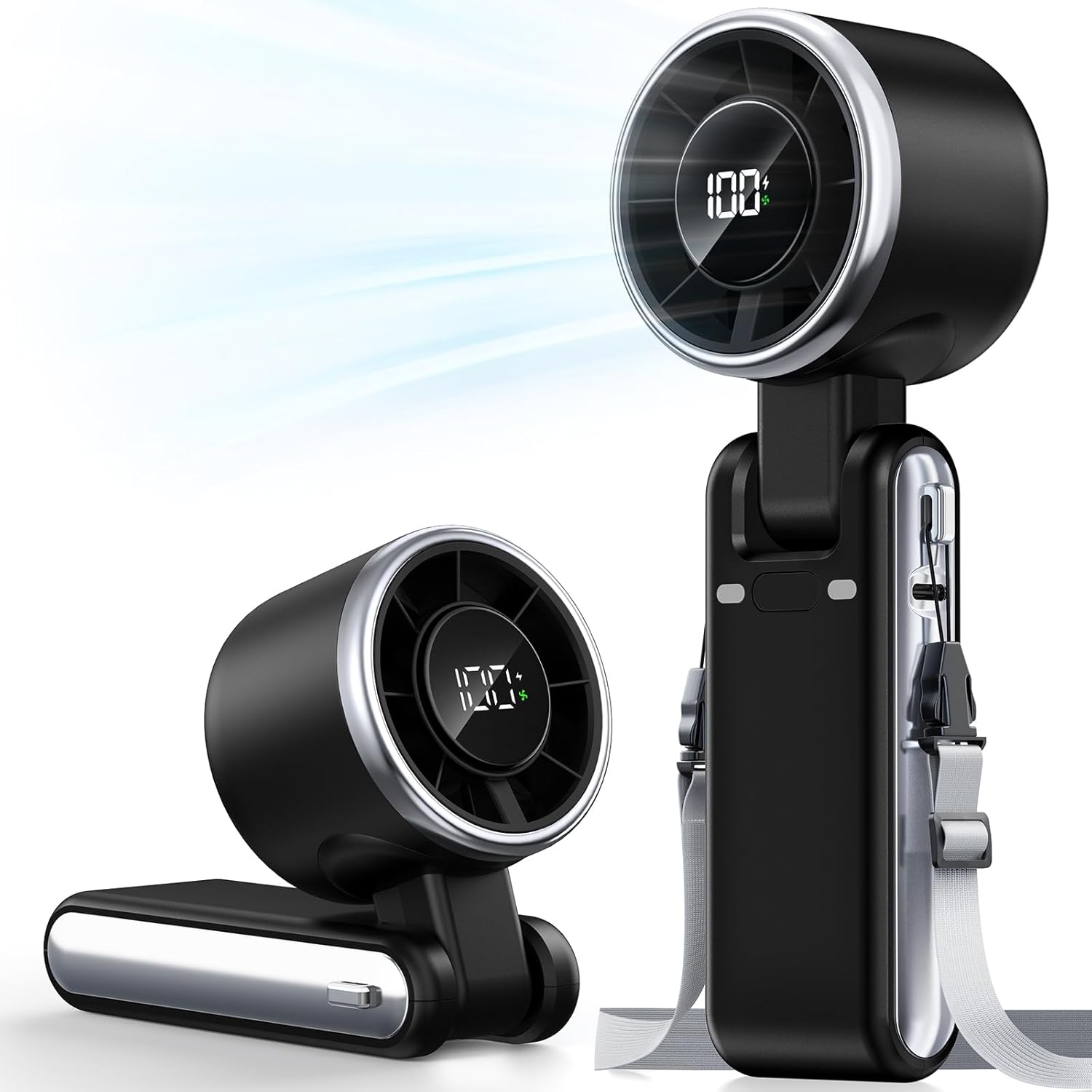 BreezePocket Turbo Handheld Cooling Fan