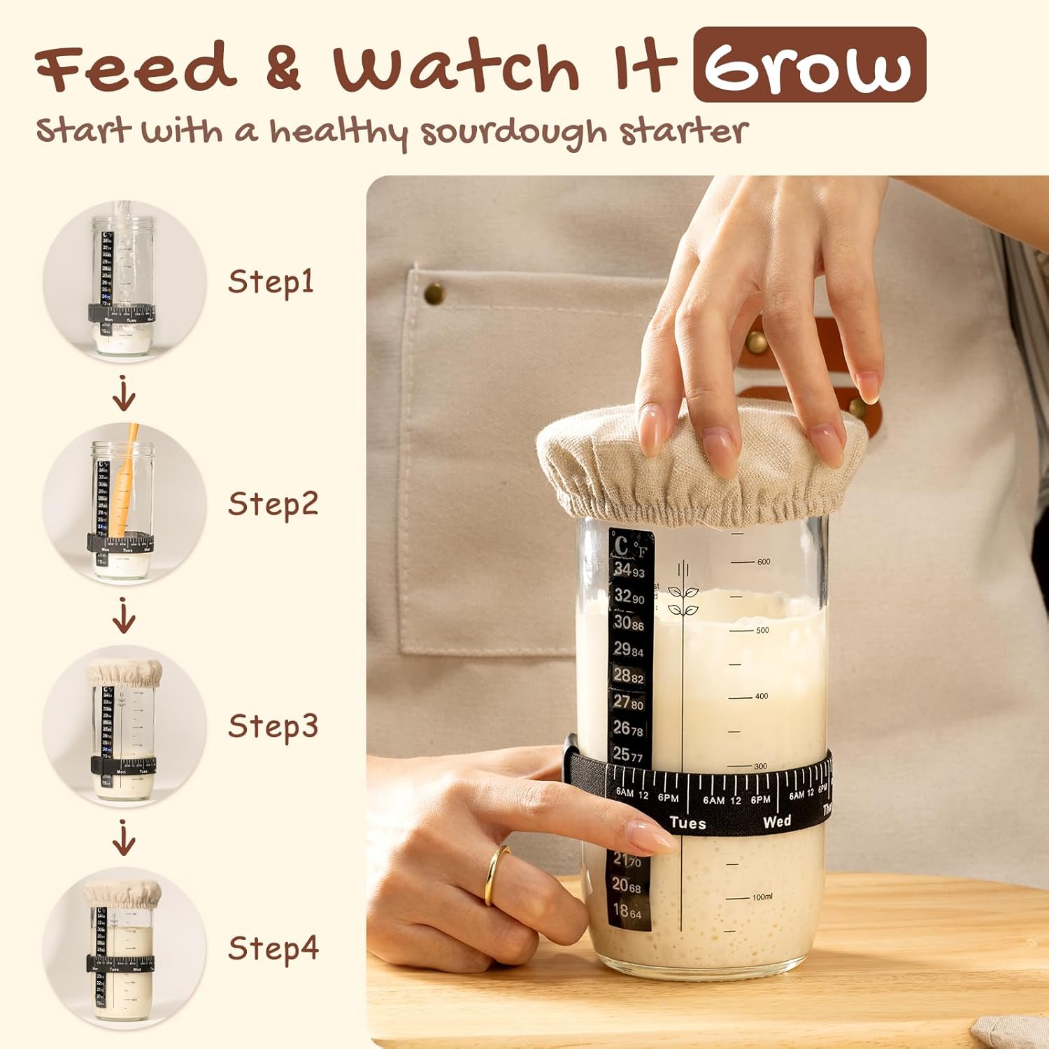 Artisan Sourdough Starter Baking Kit