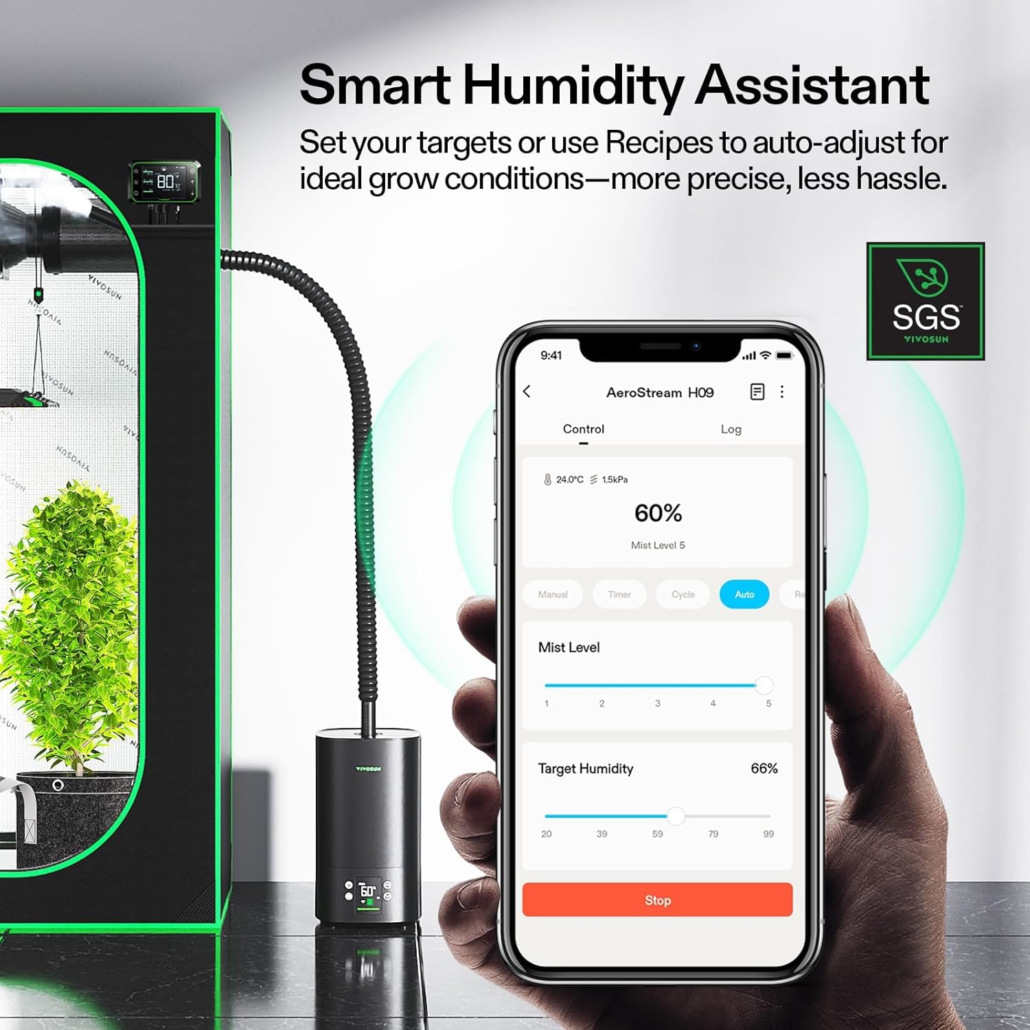 AeroStream Smart Humidify Pro Plus