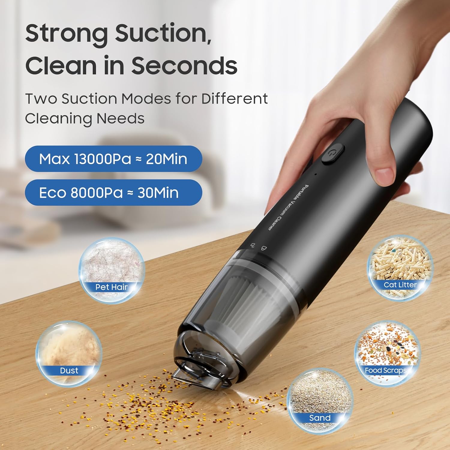 CleanMate Handheld Vacuum
